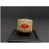 Image 1 : CALGARY STAMPEDERS 2001 CFL GREY CUP CHAMPIONSHIP REPLICA RING "A.PRIOR"