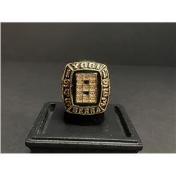 YOGI BERRA 1972 MLB HALL OF FAME CHAMPIONSHIP REPLICA RING "BERRA"
