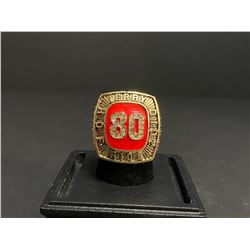 JERRY RICE 2010 NFL #80 HALL OF FAME CHAMPIONSHIP REPLICA RING
