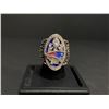 Image 1 : NEW ENGLAND PATRIOTS 2016 NFL SUPERBOWL CHAMPIONSHIP REPLICA RING "BRADY"