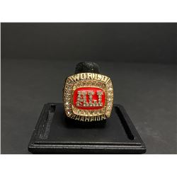 MUHAMMAD ALI 3 TIME BOXING CHAMP REPLICA CHAMPIONSHIP RING "THE GREATEST"