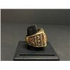 Image 2 : MUHAMMAD ALI 3 TIME BOXING CHAMP REPLICA CHAMPIONSHIP RING "THE GREATEST"