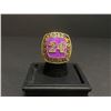 Image 1 : KOBE BRYANT 1996-2016 NBA #24 HALL OF FAME CHAMPIONSHIP REPLICA RING