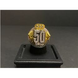 NEW ENGLAND DRAGWAY 50 YEARS CHAMPIONSHIP REPLICA RING 1966-2016