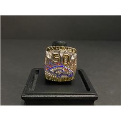 DENVER BRONCOS 2015 NFL SUPERBOWL CHAMPIONSHIP REPLICA RING "MILLER"