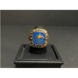 VANCOUVER CANUCKS REPLICA CHAMPIONSHIP RING