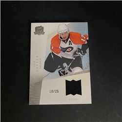 JEFF CARTER 2009/10 UPPER DECK THE CUP JERSEY CARD #/D 25