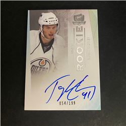 2009/10 UPPER DECK THE CUP ROOKIE AUTOGRAPH CARD TAYLOR CHORNEY #D/199