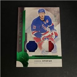 2016/17 UPPER DECK ARTIFACTS JERSEY/PATCH CARD DEREK STEFAN #D/75