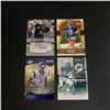 Image 1 : 4 AUTOGRAPH CARDS FOOTBALL LOT MICHAEL LEGNEW, DARIUS BUTLER, DAVID BELL X 2