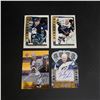 Image 1 : 4 AUTOGRAPH CARDS LOT HOCKEY STEVE KONOWALCHUK, STEVE RUCCHIN, TIM CONNOLLY, PAUL POSTMA