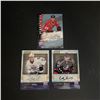Image 1 : 3 AUTOGRAPH CARDS BE A PLAYER HOCKEY LOT UPPER DECK JARRET STOLL, JASON WILLIAMS, GILBERT BRULE