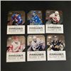 Image 1 : 6 CARD INSERT LOT BLACK DIAMOND DANIEL SEDIN, MILLER, PHANUEF AND MORE