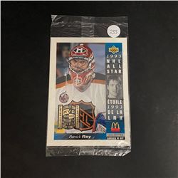 PATRICK ROY OVERSIZED RARE MCDONALDS CARD