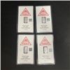 Image 2 : 999 FINE SILVER 4 X TWO GRAMS ALL SERIAL NUMBERED