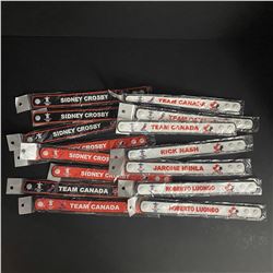 LOT OF 15 2010 OLYMPIC BRACELETS STILL IN PACKAGES