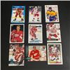Image 1 : LOT OF 9 NICKLAS LIDSTROM HOCKEY CARDS INCLUDES ROOKIE