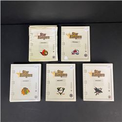 SMALL SIZE STAR HANGERS LOT OF 5