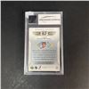 Image 2 : SIDNEY CROSBY GRADED CARD WITH GAME USED JERSEY PIECE GRADED 10