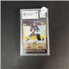 Image 1 : SIDNEY CROSBY GRADED CARD WITH GAME USED JERSEY PIECE GRADED 10