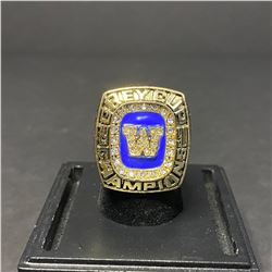 WINNIPEG BLUE BOMBERS 1990 GREY CUP CHAMPIONSHIP REPLICA RING "HULL"