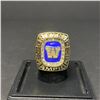 Image 1 : WINNIPEG BLUE BOMBERS 1990 GREY CUP CHAMPIONSHIP REPLICA RING "HULL"