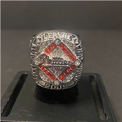 PHILADELPHIA PHILLIES 2009 NATIONAL LEAGUE CHAMPIONSHIP REPLICA RING "MANUEL"