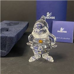 SWAROVSKI CRYSTAL "HAPPY" FROM SNOW WHITE AND 7 DWARFS