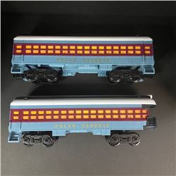 POLAR EXPRESS 2 PASSENGER TRAIN CARS