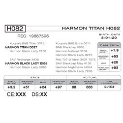 HARMON TITAN H082