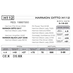 HARMON DITTO H112