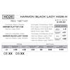 Image 1 : HARMON BLACK LADY H026- H