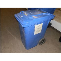 Blue Recycling Bin