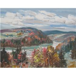 Sydney Berne (1921 - ), St. Maurice River, P.Q.