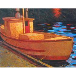 Kim La Fave (Canadian, 20th Century), Silver Lure at Sunset