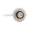 Image 1 : 0.44 ctw Diamond Ring - 18KT Two-Tone Gold