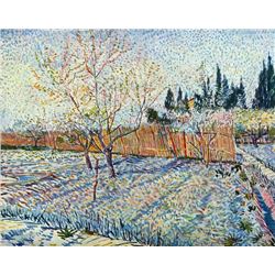 Van Gogh - Orchard With Cypress