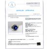 Image 4 : 4.18 ctw Tanzanite and 1.07 ctw Diamond 14K White Gold Ring