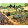 Image 1 : Van Gogh - Flowering Garden With Path