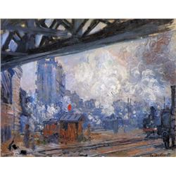 Claude Monet - The Gare Saint-Lazare