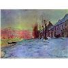 Image 1 : Claude Monet - Lava Court - Sunshine and Snow