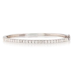 1.93 ctw SI1 Diamond 14K White Gold Bracelet