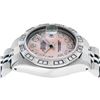 Image 5 : Rolex Ladies Stainless Steel Pink MOP Pyramid Diamond Datejust Wristwatch 26MM