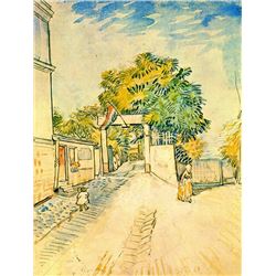 Van Gogh - Entrance To The Moulin De La Galette