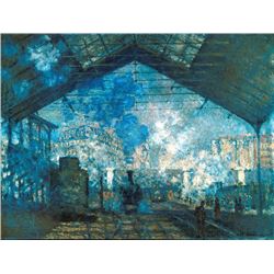 Claude Monet - The Station Saint-Lazare