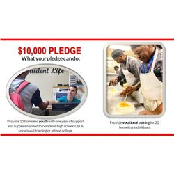 $10,000 Pledge
