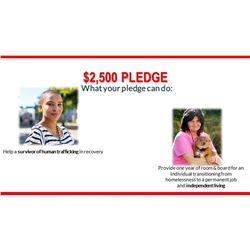 $2,500 Pledge