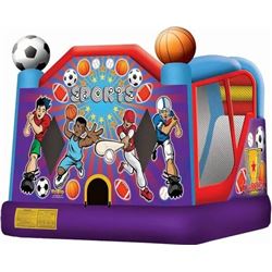 Sports Combo Jumper w/ Slide 18'x15'