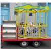 Image 1 : 5-Horse Trailer Mounted Carousel Merry-Go-Round Ride