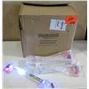 Image 1 : Qty 48 USA Flag LED Light-Up Wand